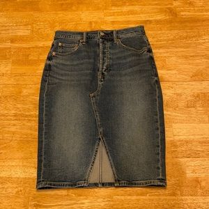 Gap Jean skirt